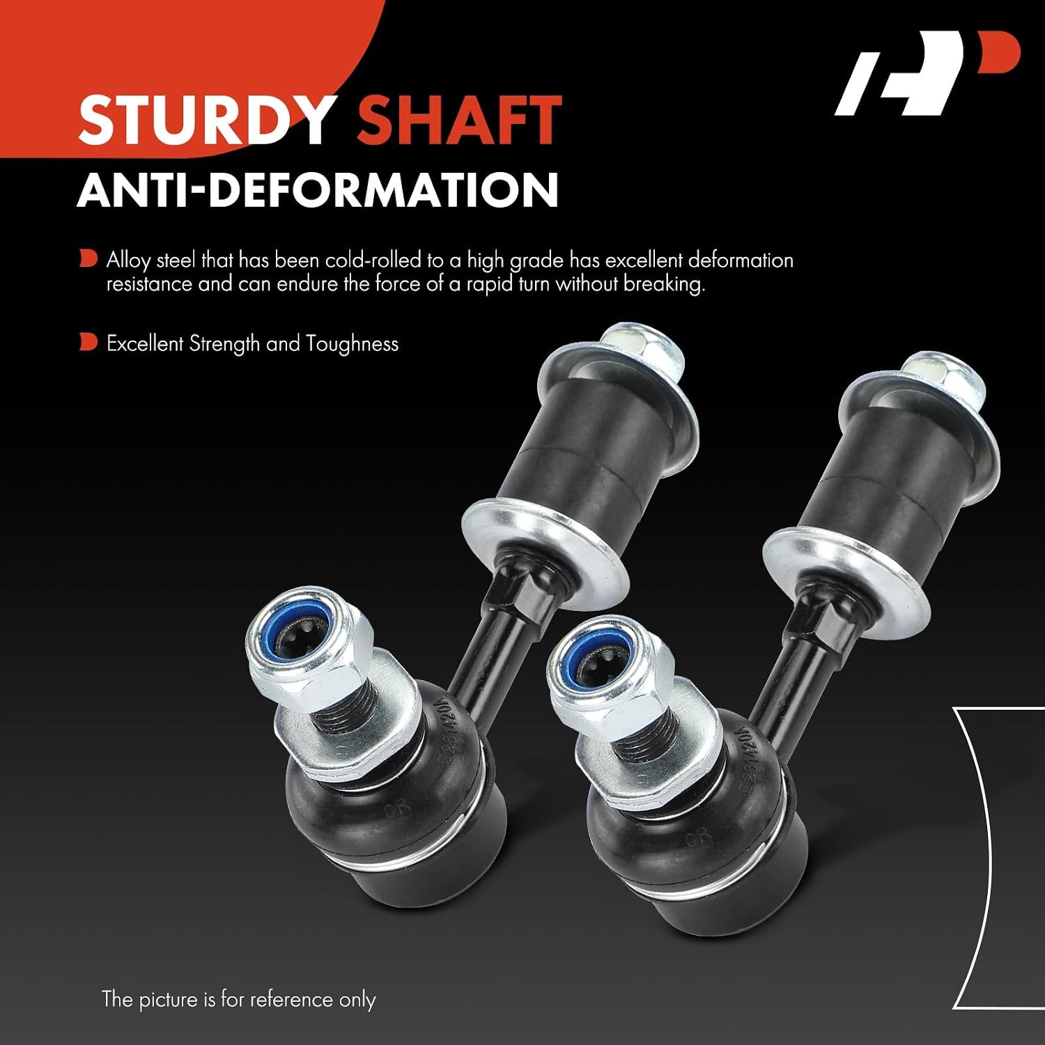A-Premium 2 x Front Sway Bar Links Stabilizer Bar Links, Compatible with Toyota Tacoma 1995-2004