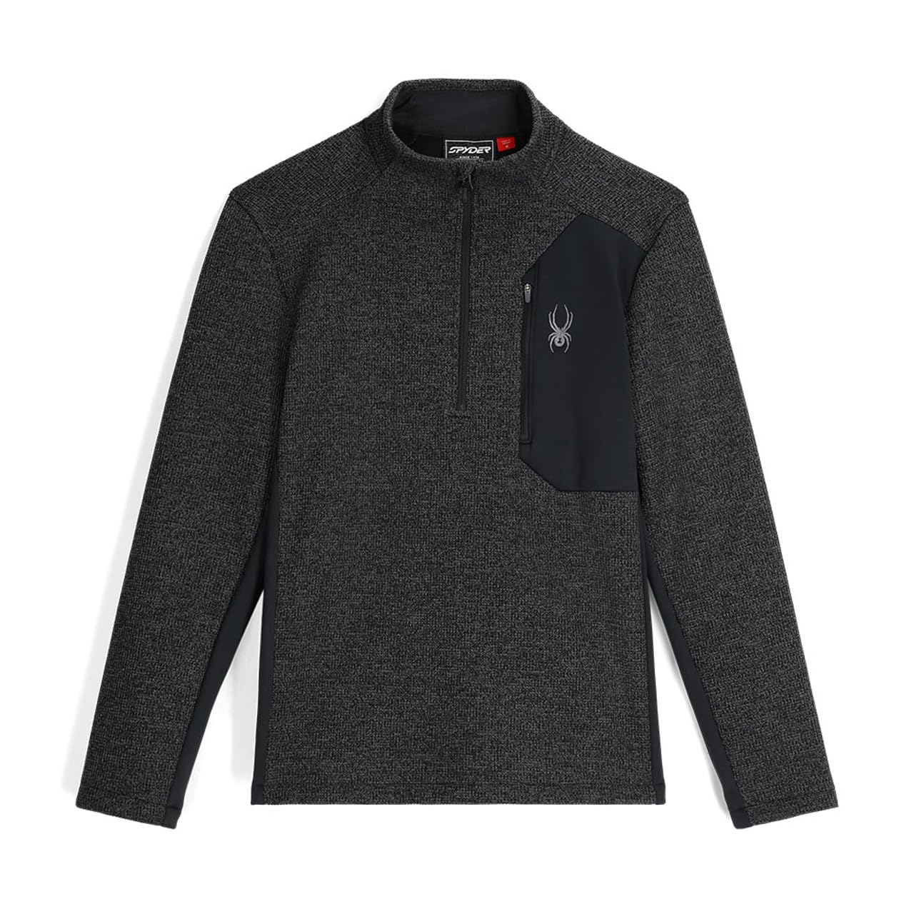 Spyder mens Bandit 1/2 Zip, Limestone, M