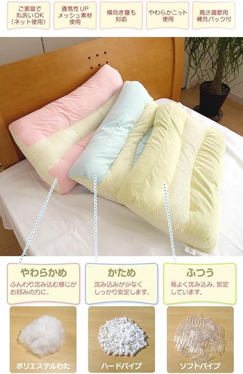 Amazon 首にやさしい枕 東京西川 グリーン ふつう 枕 オンライン通販