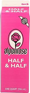 Alpenrose, Half & Half, 32 Ounce