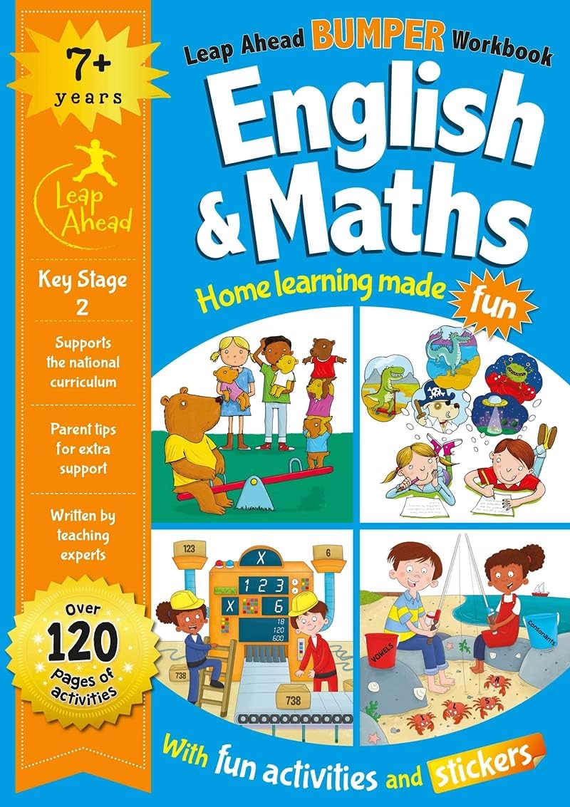 LEAP AHEAD BUMPER WORKBOOK ENGLISH & MAT
