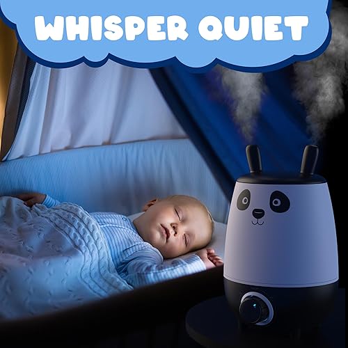 Miniatura 3 de Everlasting Comfort Humidificadores para niños de 2.5 litros para dormitorio, fácil de limpiar, tiempo de funcionamiento 24 horas, sin filtro,