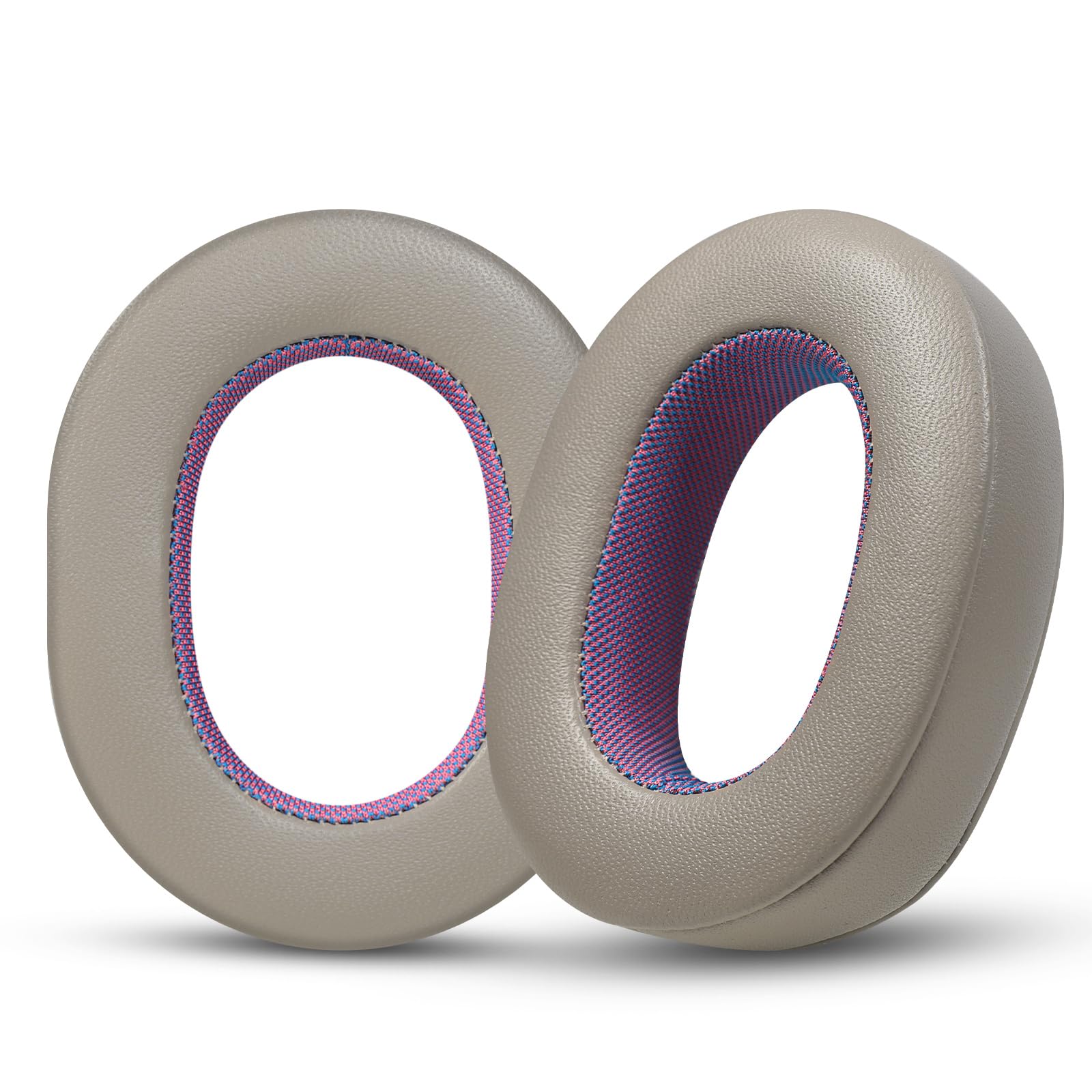 Jomwag Sheepskin Replacement Earpads for WH-1000XM2/MDR-1000X - Gold/Purple