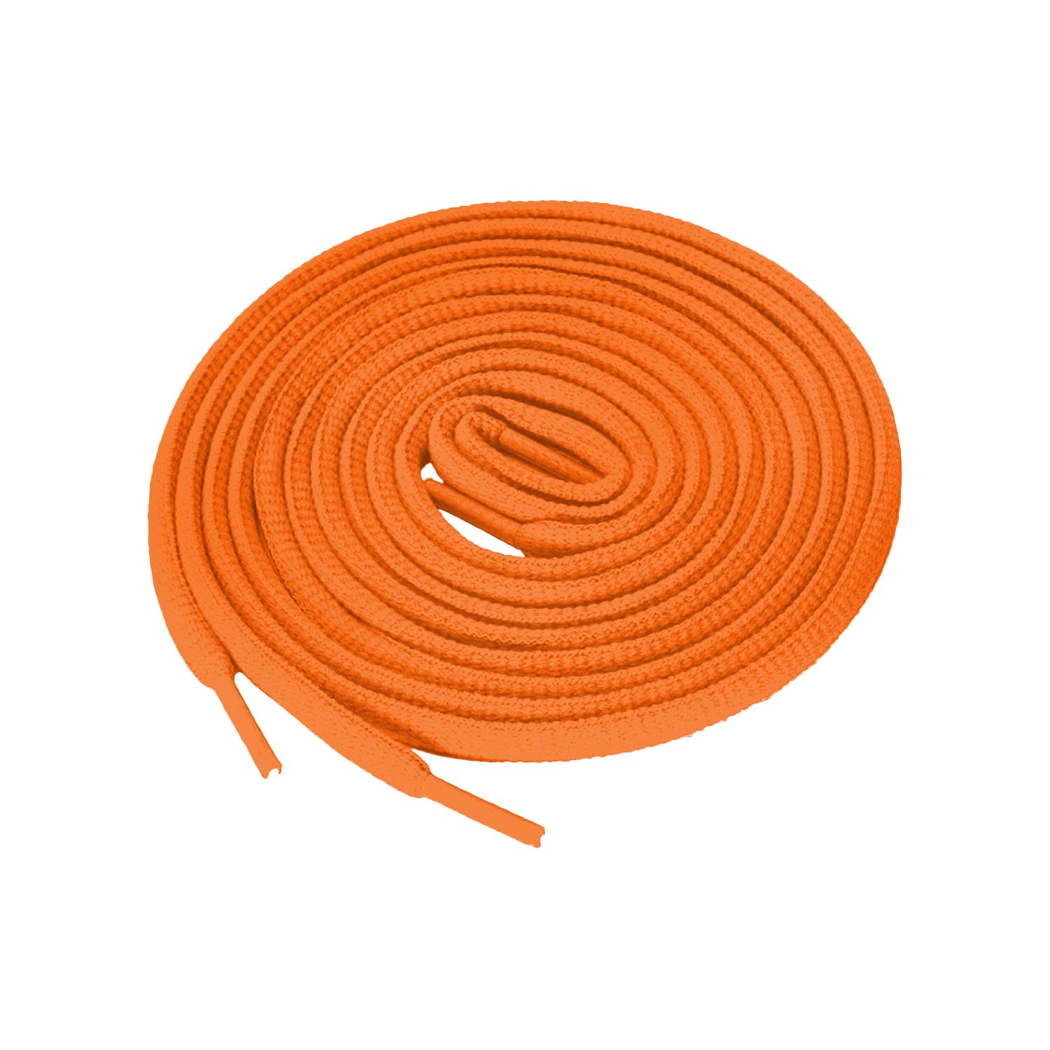 KURISET Shoelaces 2 Pair Oval Shoes Laces Half Round 1/4" Athletic ShoeLaces for Sport Running Shoes Shoe Strings