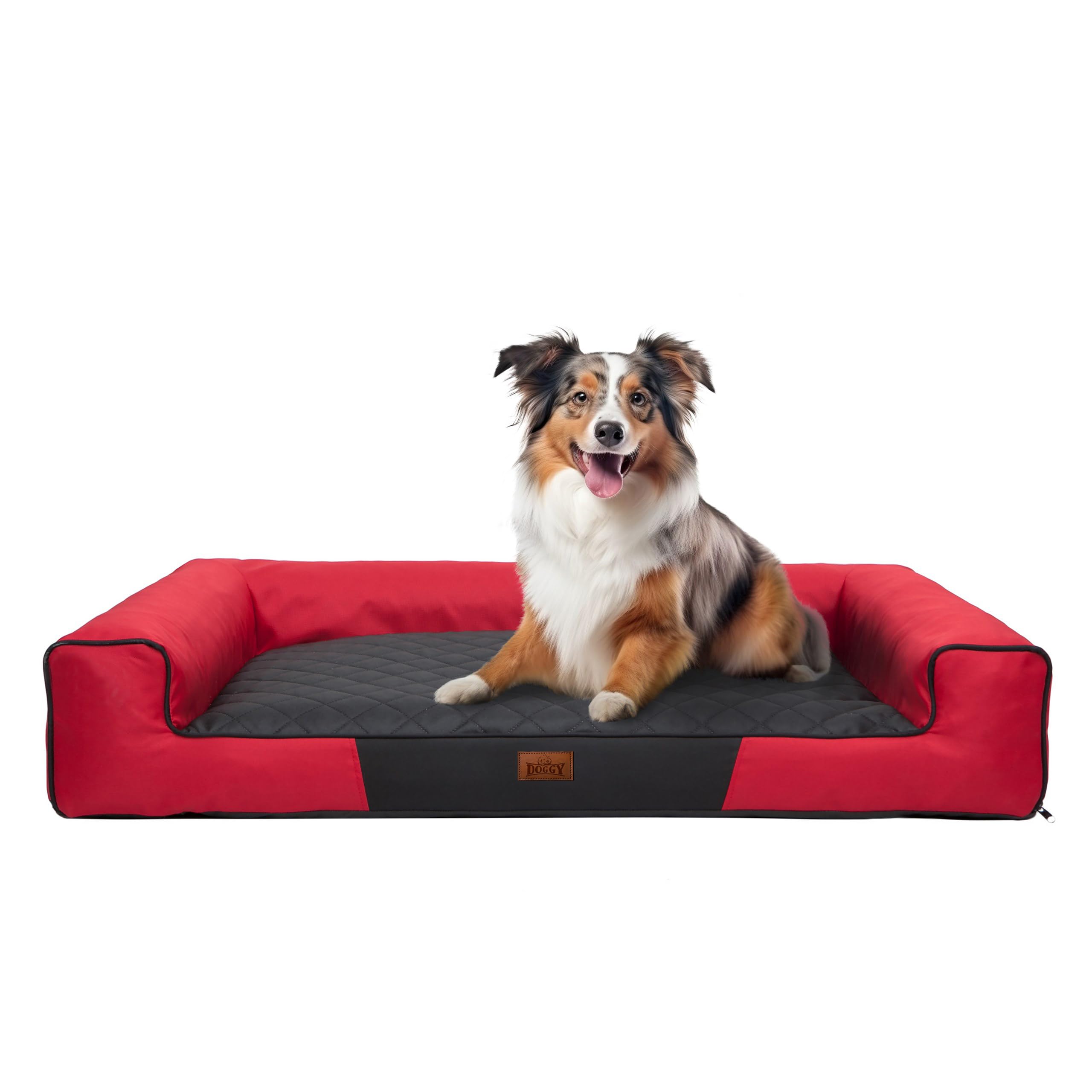 Cuccia per animali domestici, cuscino per cani, cuscino per cani, letto, divano, cuccia per cani, letto per cani, materasso per cani, materasso marrone con materasso marrone, L – 80 x 55 cm