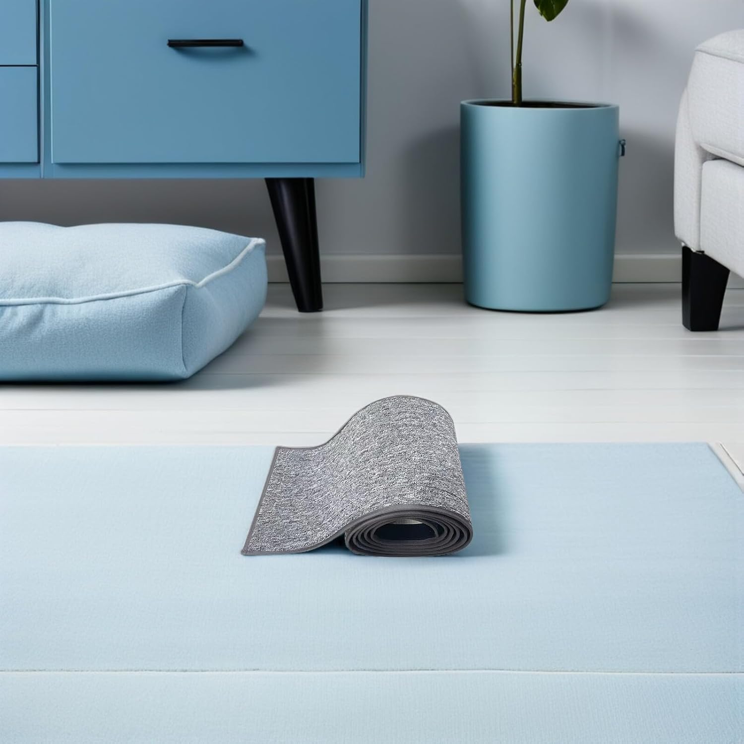 Cat Wheel Mat Replacement Pad Small Wear-Resistant Felt Cushion Non-Skid Cat Running Wheel Accessory for Indoor