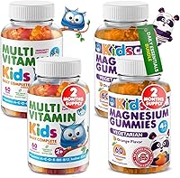 Vista 8 de Gomitas multivitamínicas para niños, 14 vitaminas esenciales, suplemento diario para mayores de 2 años, vitamina A, C, D, E, vegetariana B6 y B12