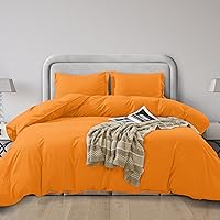 Vista 39 de Elegant Comfort Juego de funda de edredón de lujo de 3 piezas, colección de hotel de microfibra de alta calidad de hotel de 1500 hilos, funda