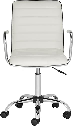 Safavieh Home Collection Jonika Silla de escritorio blanca Blanco,Negro,Azul,Naranja