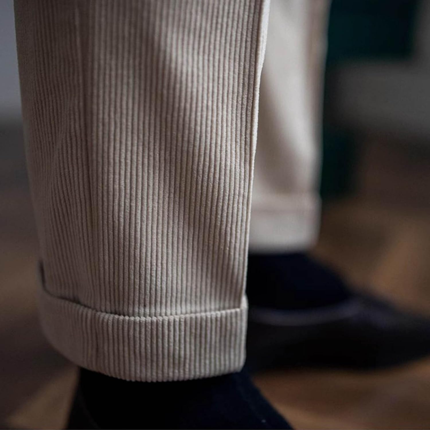Cotton Pants for Men Stretch,High Waist Zipper Casual Solid Slacks | Casual,Pleated,Dressy,Office,Daily Work,Golf,Business Meetings,Fashion Events,Cocktail Party,Wedding,2026 Classic Chinos