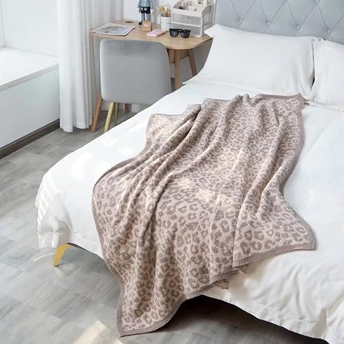 Miniatura 6 de Manta de guepardo suave y esponjosa, cálida y acogedora manta de leopardo, perfecta para sofá, cama, sofá, ropa de cama  gris cálido