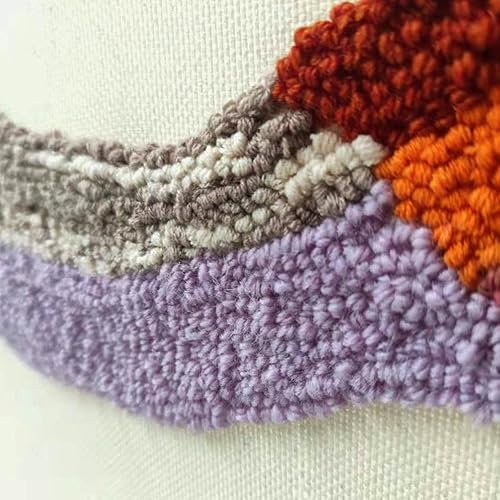 Miniatura 6 de 144 x 72 pulgadas, 4 yardas de largo por 2 yardas de ancho, tela de algodón para punzón de alfombra