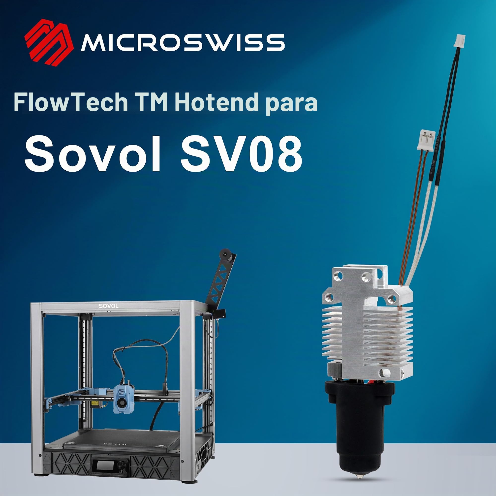 FlowTech Hotend para Sovol SV08