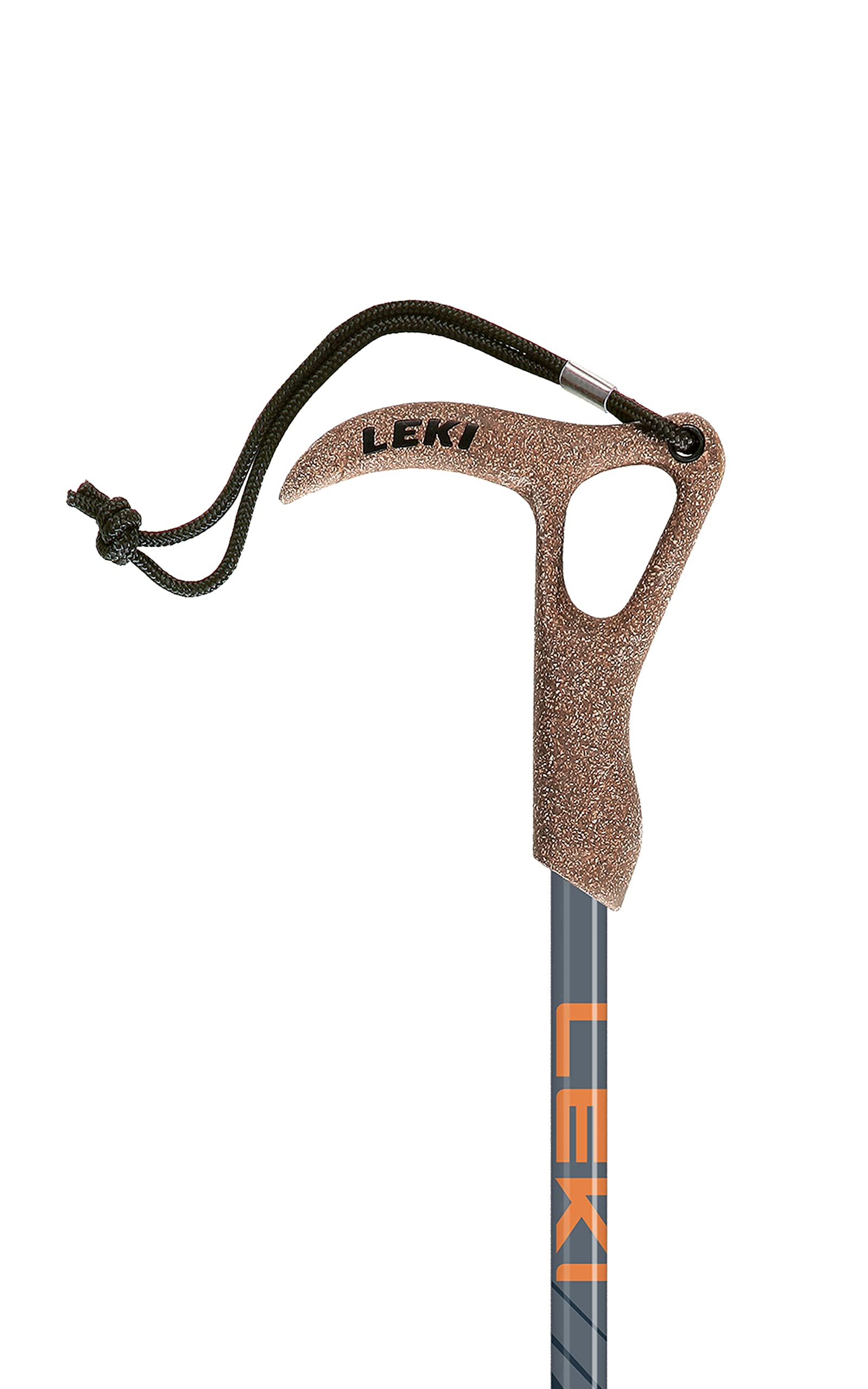 LEKI Wanderfreund High Fives - Bastón de Aluminio Ajustable y Ligero (Individual) para Senderismo y Senderismo