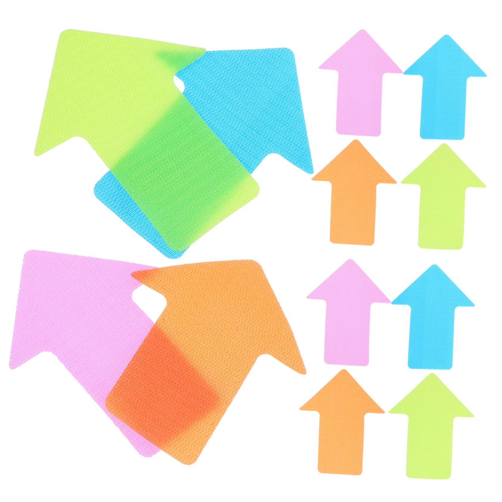 DOITOOL 24pcs Carpet Markers Squares Large Classroom Floor Poly Marking Colored Carpet Dots Strips Markers for Vinyl Numbered School Carpet Marker for Training Nylon