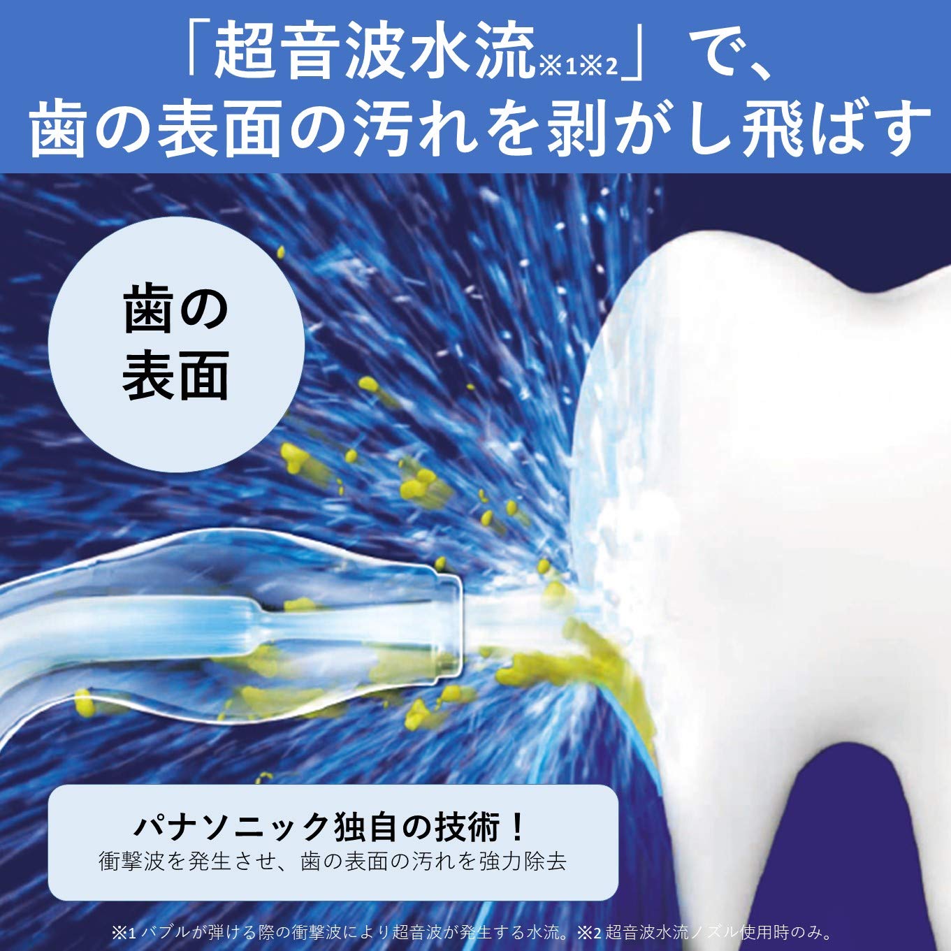 Amazon | パナソニック 口腔洗浄器 ジェットウォッシャー ドルツ 