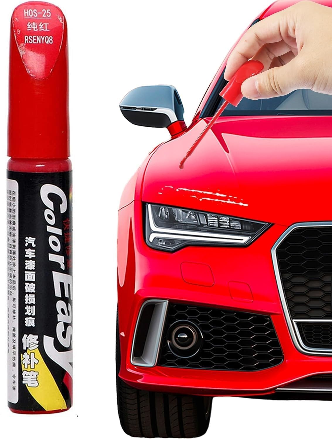 SPARKAN Car Scratch Repair Pen (Red) – Quick & Easy Auto Paint Touch-Up Pen | Waterproof, Portable & Long-Lasting Scratch Remover for Cars-picture-40