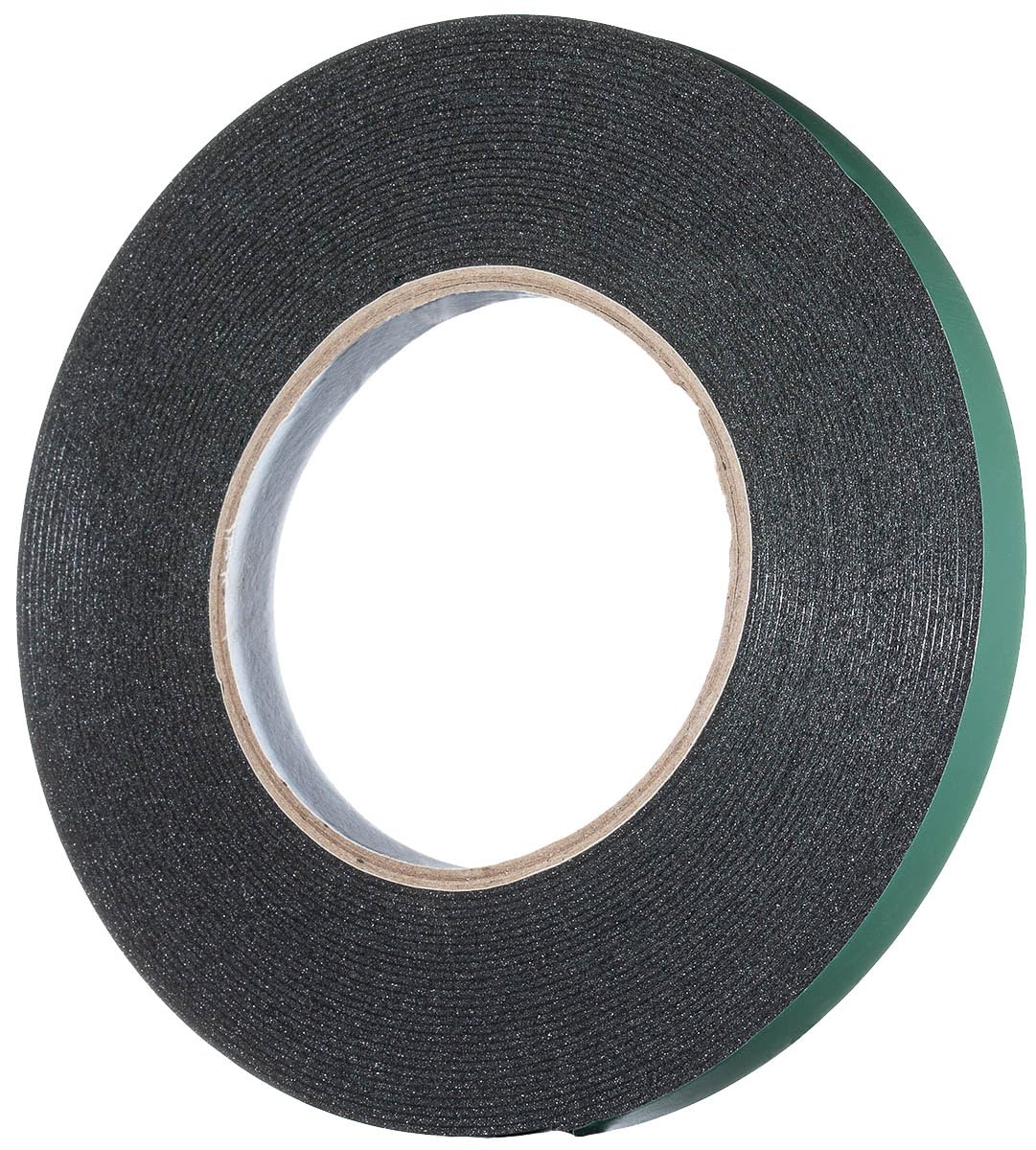 Yoiyee Black 15Mm X 10M Double Sided Foam Tape, Strong Sticky Adhesive Green Film Glazing Tape, Pe Sponge Strip Sticky Mounting Tape,