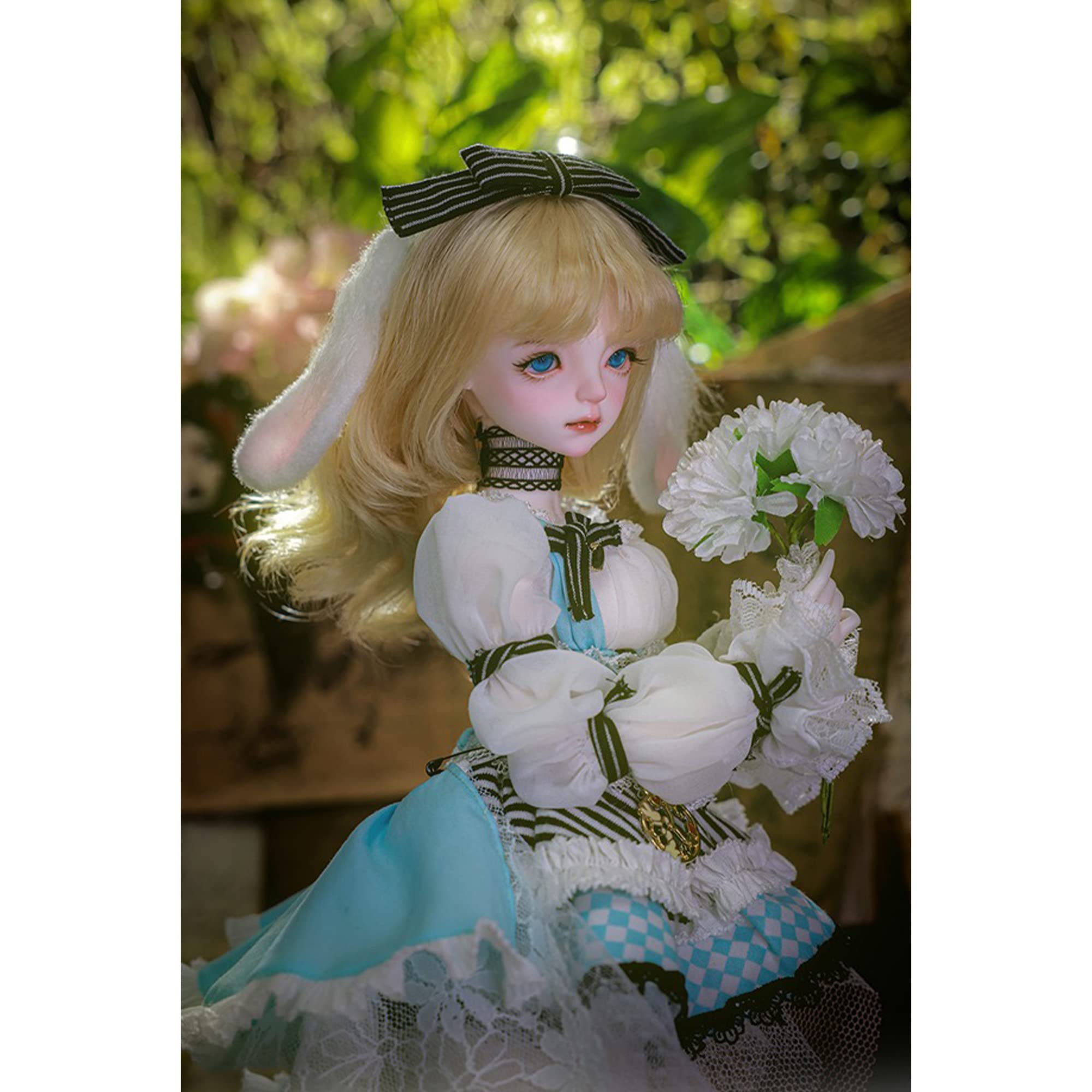 Amazon | 球体関節人形 1/4 BJDドール フルセット メイド服セット 