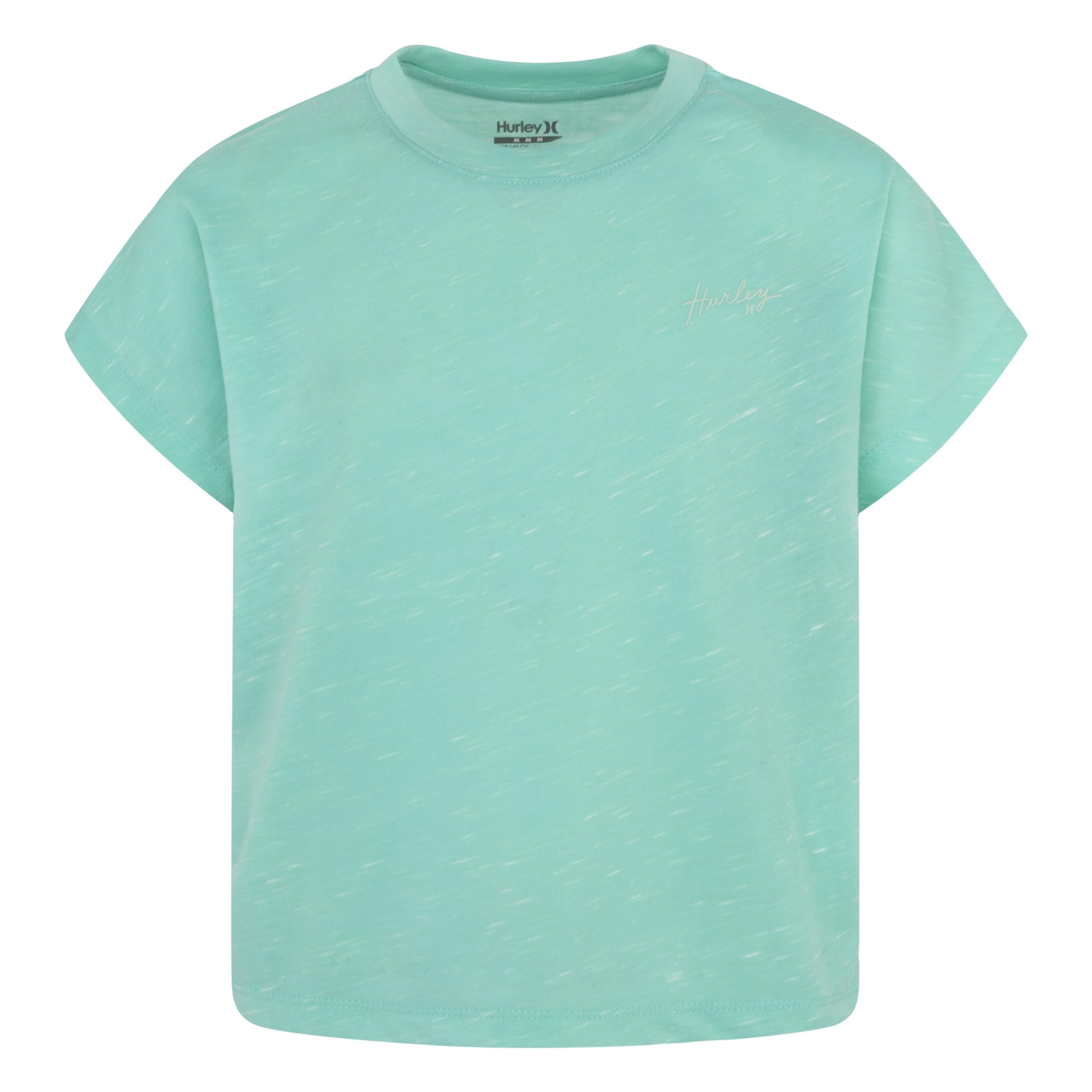 Hurley Soft Knit Basic T-Shirt Maglia Morbida Maglietta Basica Bambine e Ragazze