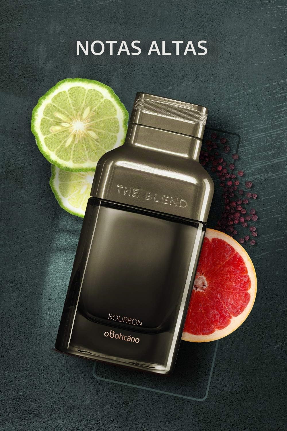 O Boticário The Blend Bourbon Eau de Parfum, fragancia oriental picante, 100 ml