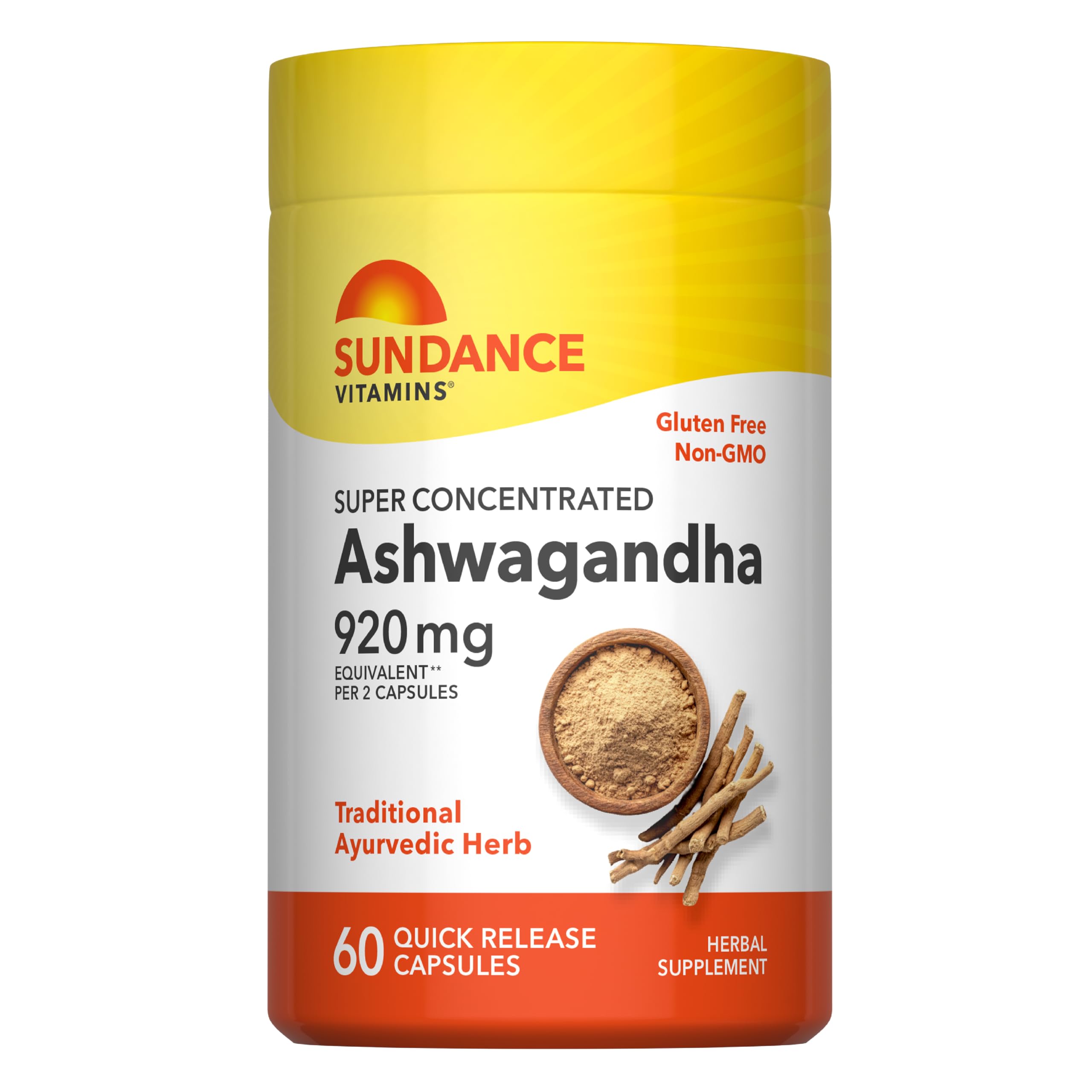Sundance Ashwagandha | 60 Capsules | Super Concentrated