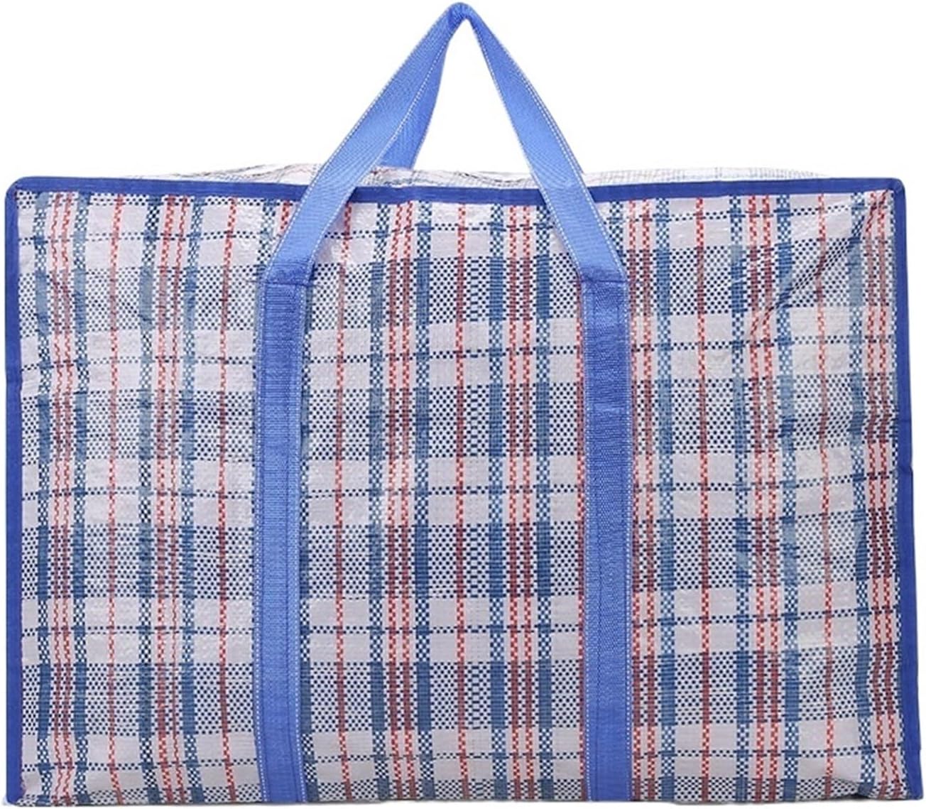 Super Large Woven Moving Bag, High-Capacity Packing(Red,80 55 24)