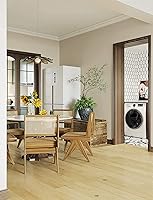 Vista 48 de Dimoon 236''x17.7'' White Thicken Peel and Stick Wallpaper Contact Paper Modern Self Adhesive Wall Paper Removable Renter Friendly Textured Solid