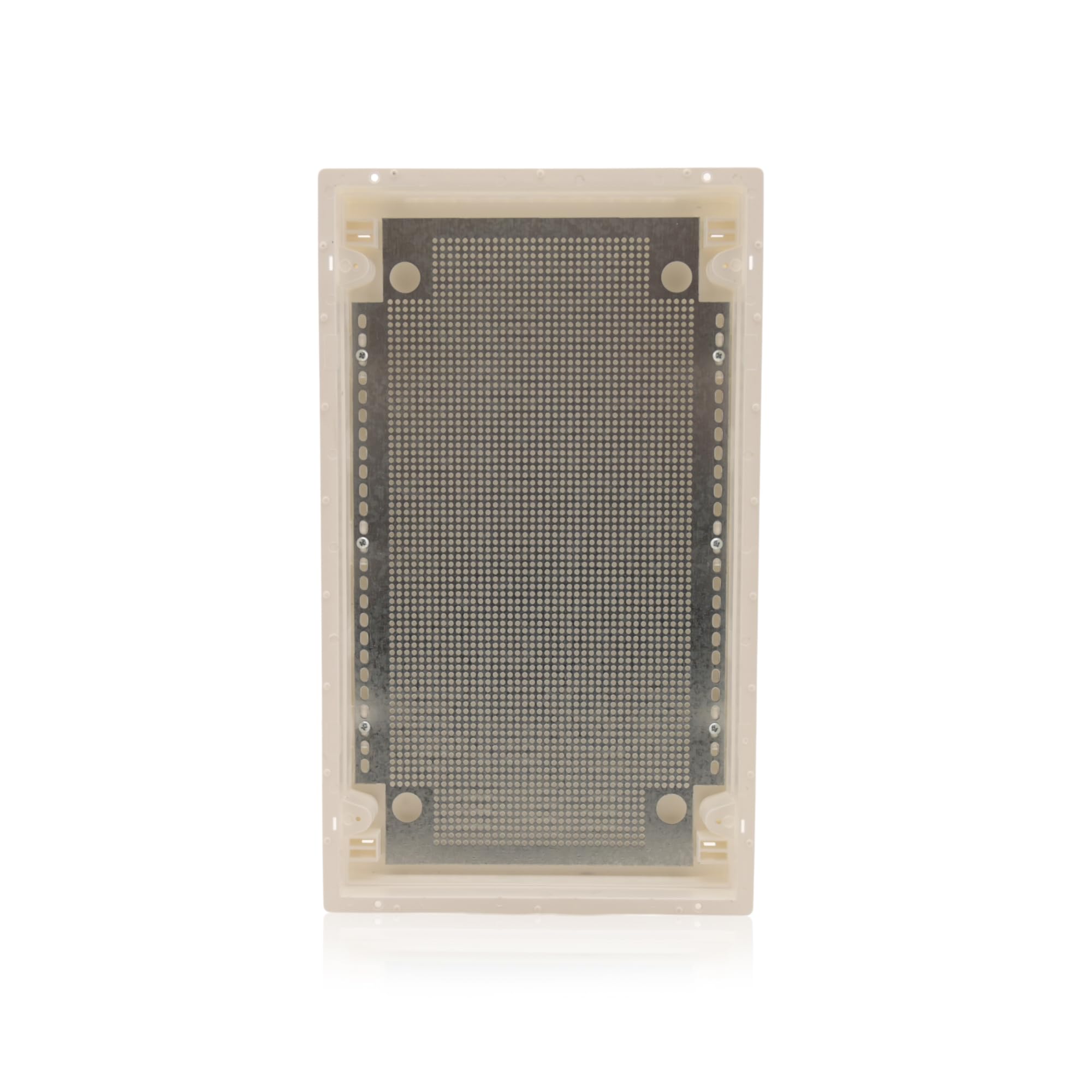 Intratec distribuidor multimedia empotrado IP40, 283x482x70 mm – Blanco RAL 9003, ideal para Smart Home y redes domésticas