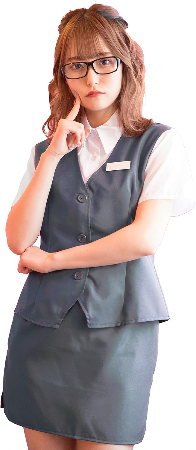 クリアストーン(Clearstone) トキメキグラフィティ コスプレ ハロウィン オフィスレディ レディース グレー クリアストーン(Clearstone) トキメキグラフィティ コスプレ ハロウィン オフィスレディ レディース グレー