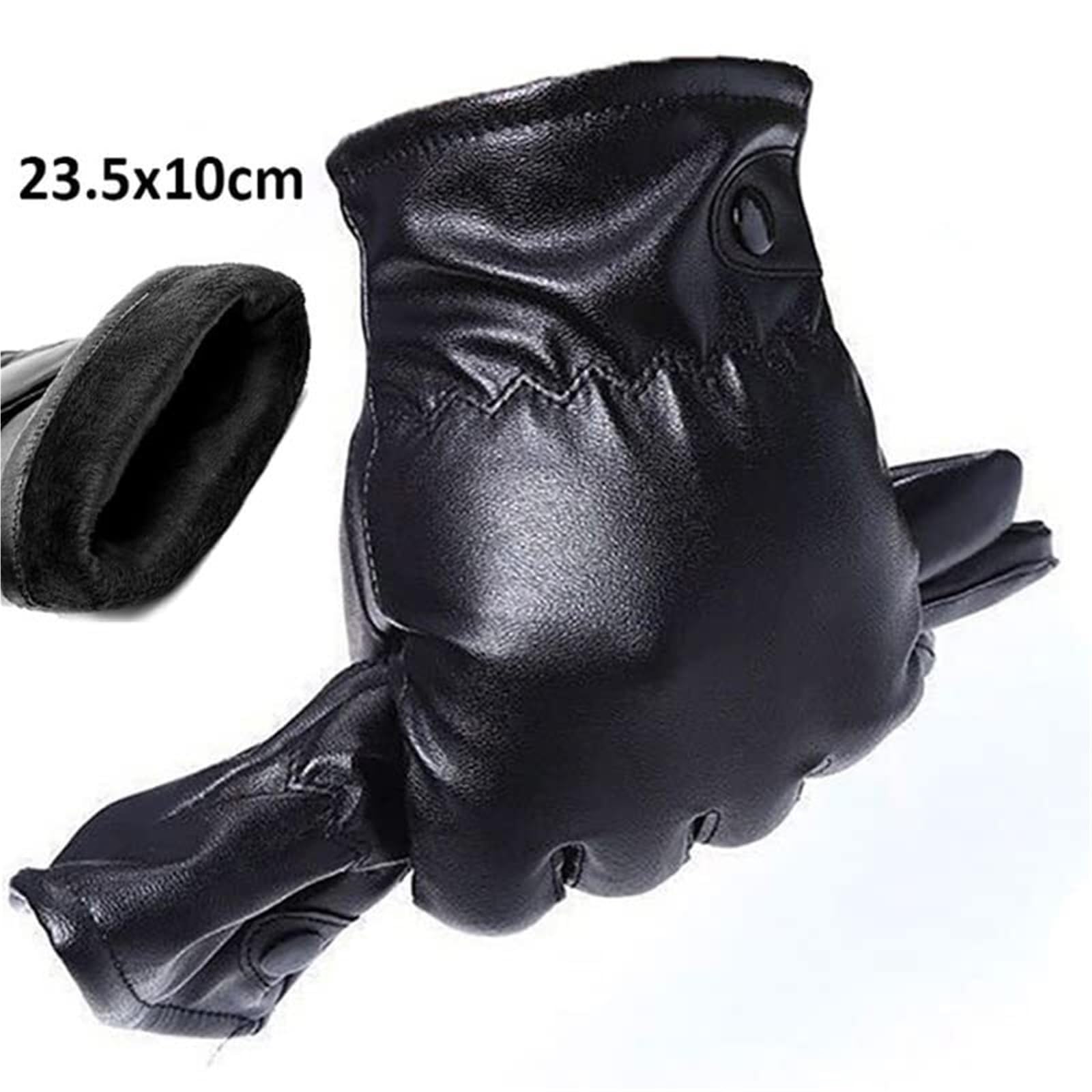Guantes Térmicos Exterior Guantes De Invierno For Hombre, Además Terciopelo, Cálidos, Con Pantalla Táctil, For, Otoño E Invierno