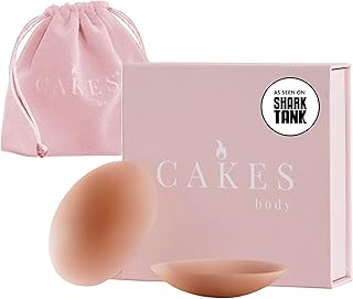 Grippy Non-Adhesive Silicone Nipple Covers for Women (NO STICKY ADHESIVE) - Reusable, Silicone (Circle)