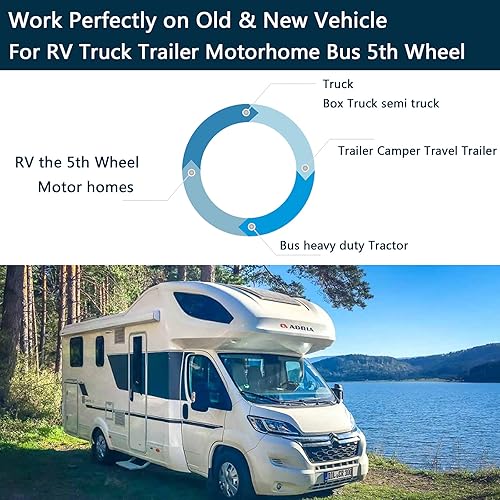 Miniatura 3 de 5 cámaras divididas grandes de 10.1 pulgadas 1080P pantalla de respaldo Monitor de audio y cámara DVR integrada de 128 GB para caravana, camión,