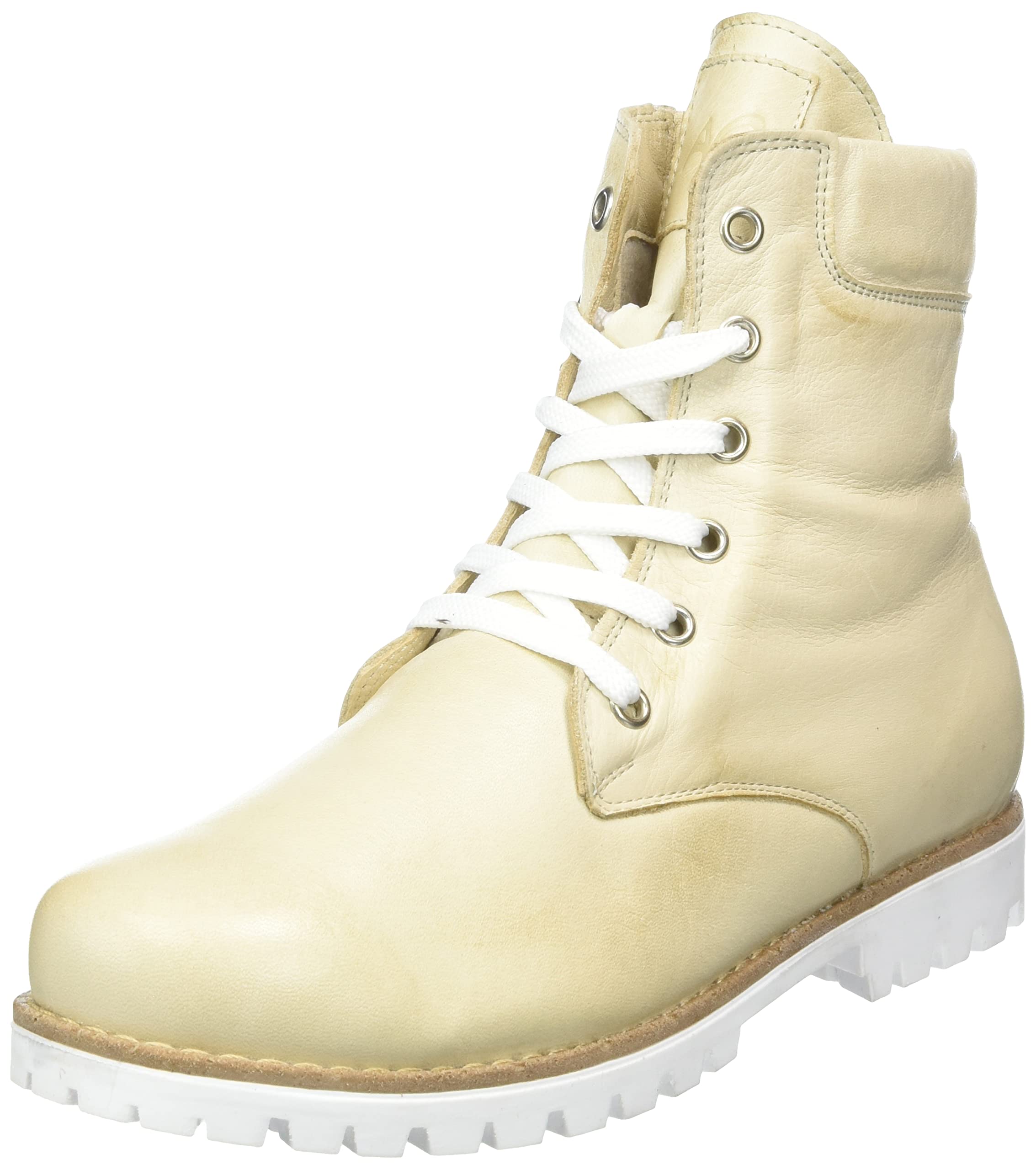 Andrea Conti Women's Boots Fashion, Cream, 3.5 UK