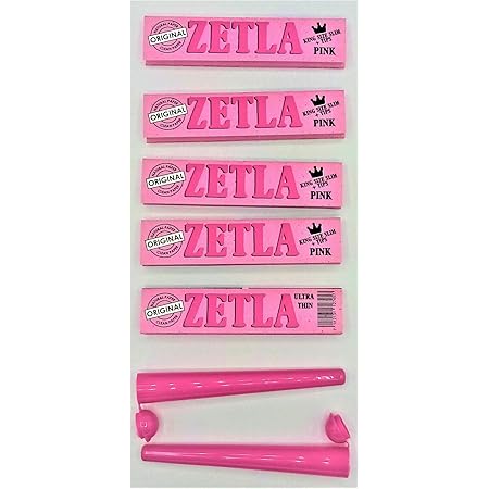 Huslage 24 Set 2 Joint Tubes Zetla Pink Papers Slim + Filtertips