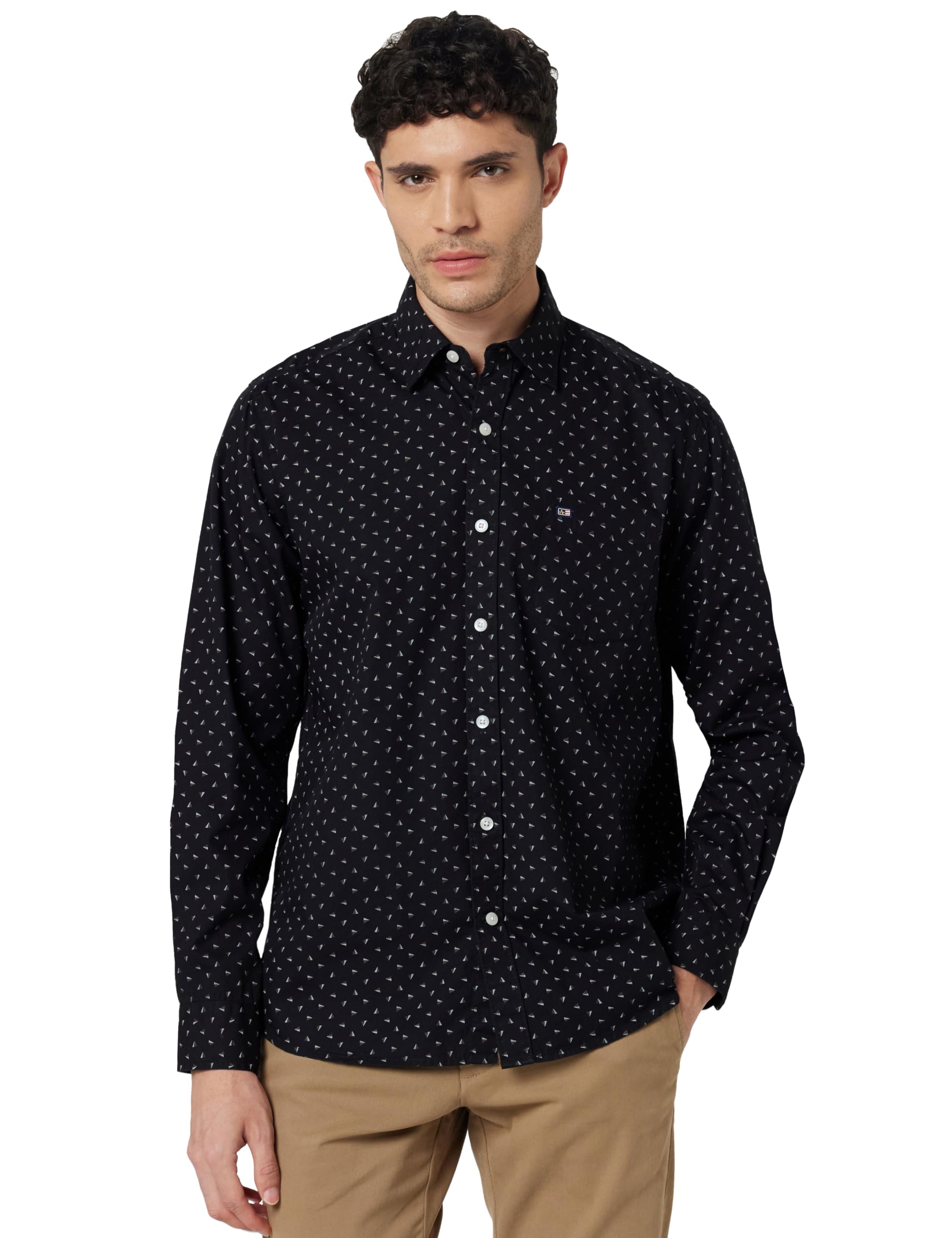 Men's 100% Cotton Slim Fit Shirt-image-49