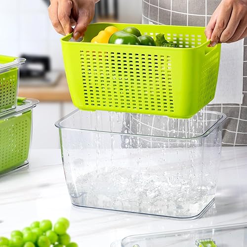 Miniatura 4 de LUXEAR verde (Fresh Containers 4 Pack- Green)