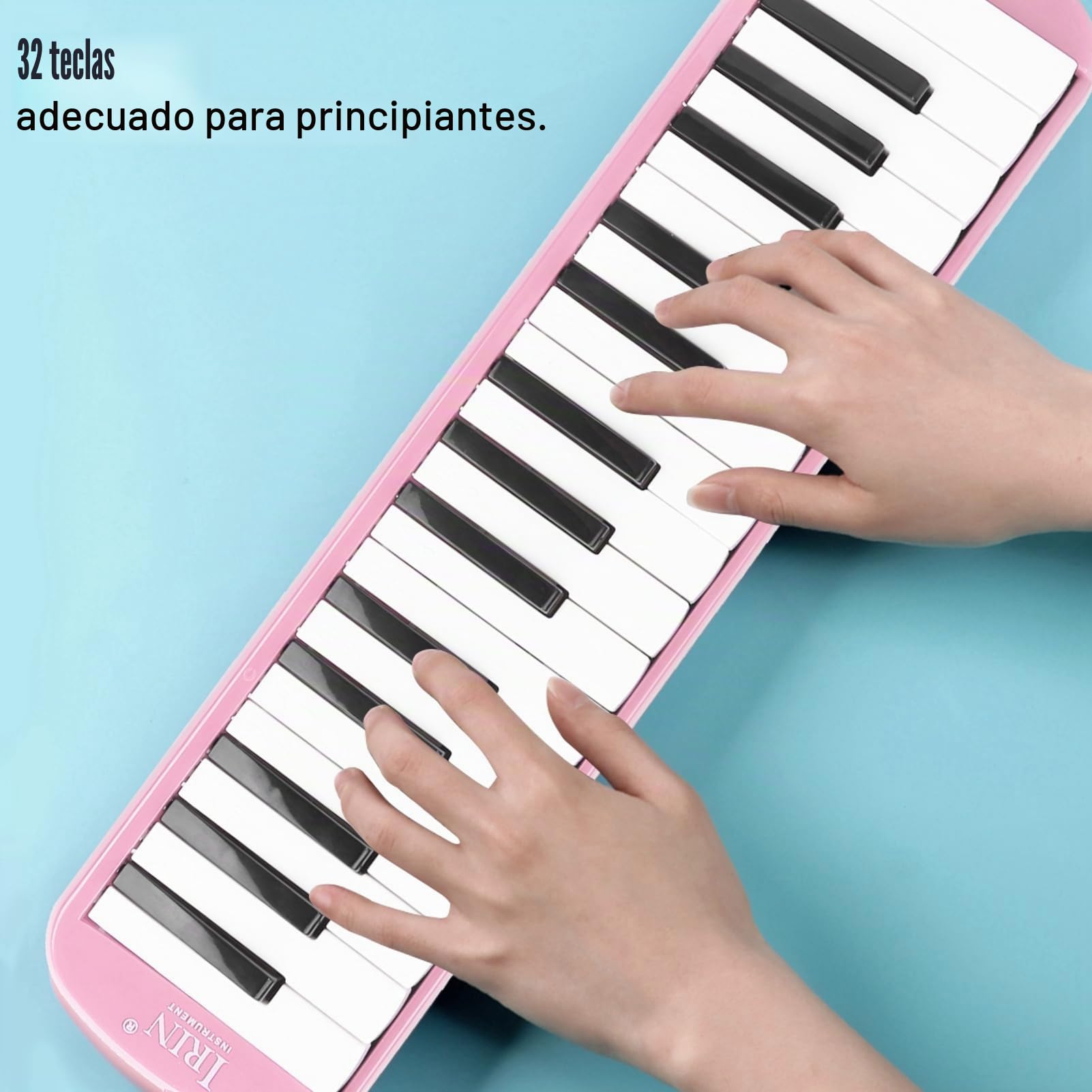 Gaeirt Melodica de 32 Teclas para Principiantes (Rosado)