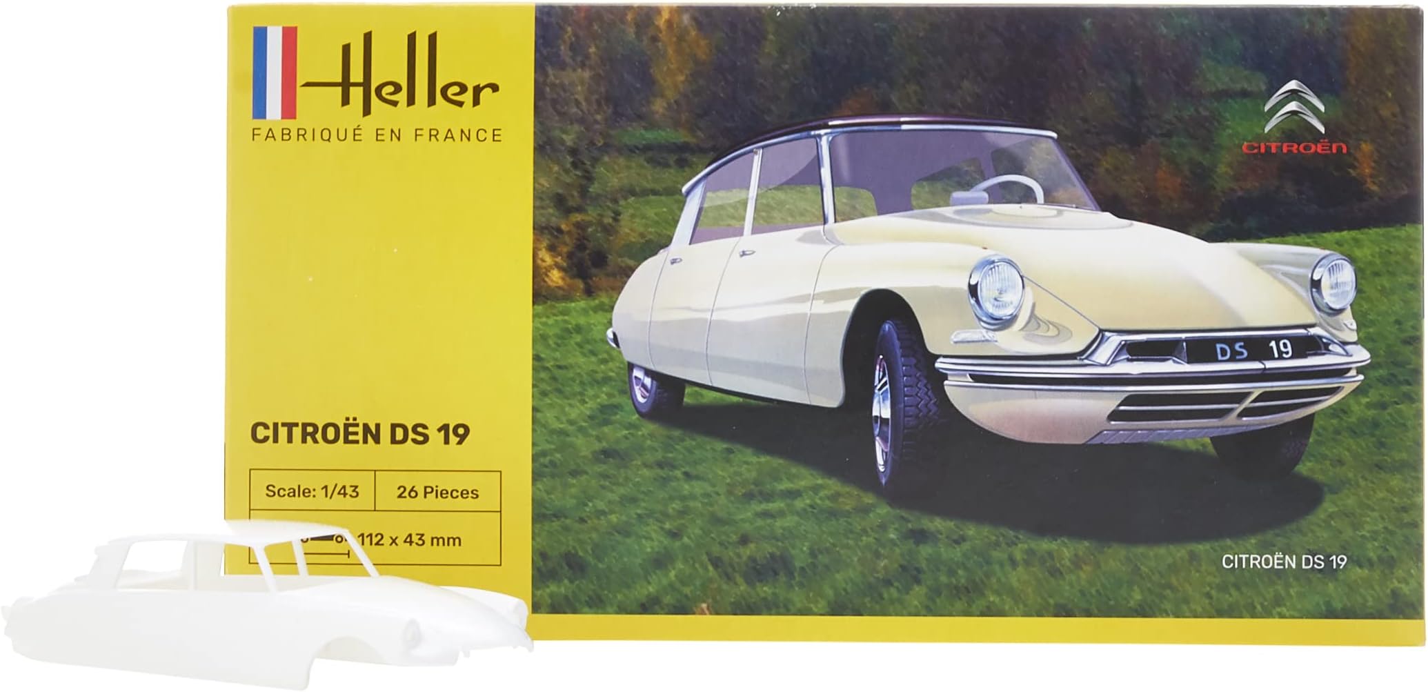 80162 1:43 Scale Citroen Ds 19 Model