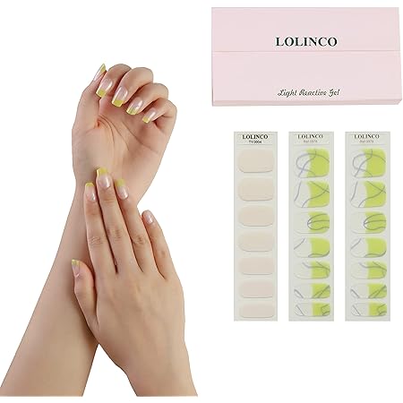 Amazon Co Jp Lolinco ネイルグレーズ ジェルネイルシール ネイルシール ネイルステッカー 硬化タイプ ライト必要 貼って固める 長持ち 接着強い セルフネイル ネイルアレンジ ネイルアート おしゃれ エレガント ツヤ感 高級 デート 通勤 プレゼント 21枚 ビューティー