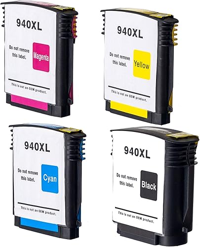 Miniatura 7 de LKB 2PK HP940 Cabezal de impresión C4900A C4901A remanufacturado y 1 juego 940 940XL cartucho de tinta para HP Officejet 8000 8500A (cabezal de