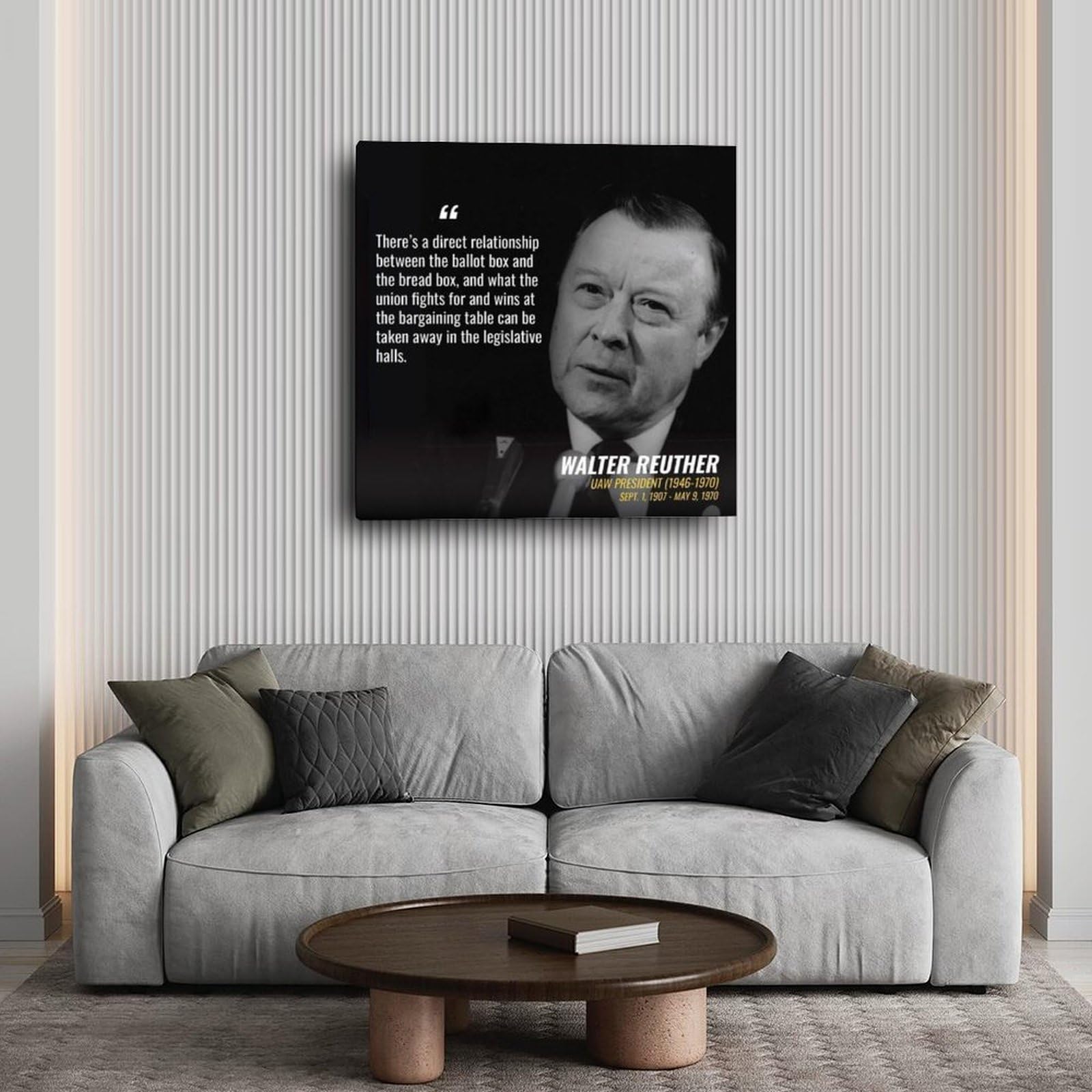Walter Reuther Quotes Better World Quotes Freedom Quotes
