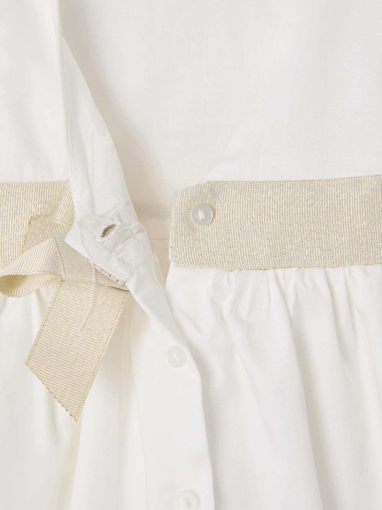 VERTBAUDET Robe cérémonie bébé Fille Ceinture nouée au Dos