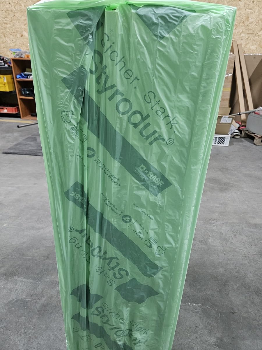Polystyrol-Hartschaumpl. XPS Styrodur 3035 CS glatt 1.265 x 615 (1250 x 600) Falz (80 mm, 2)