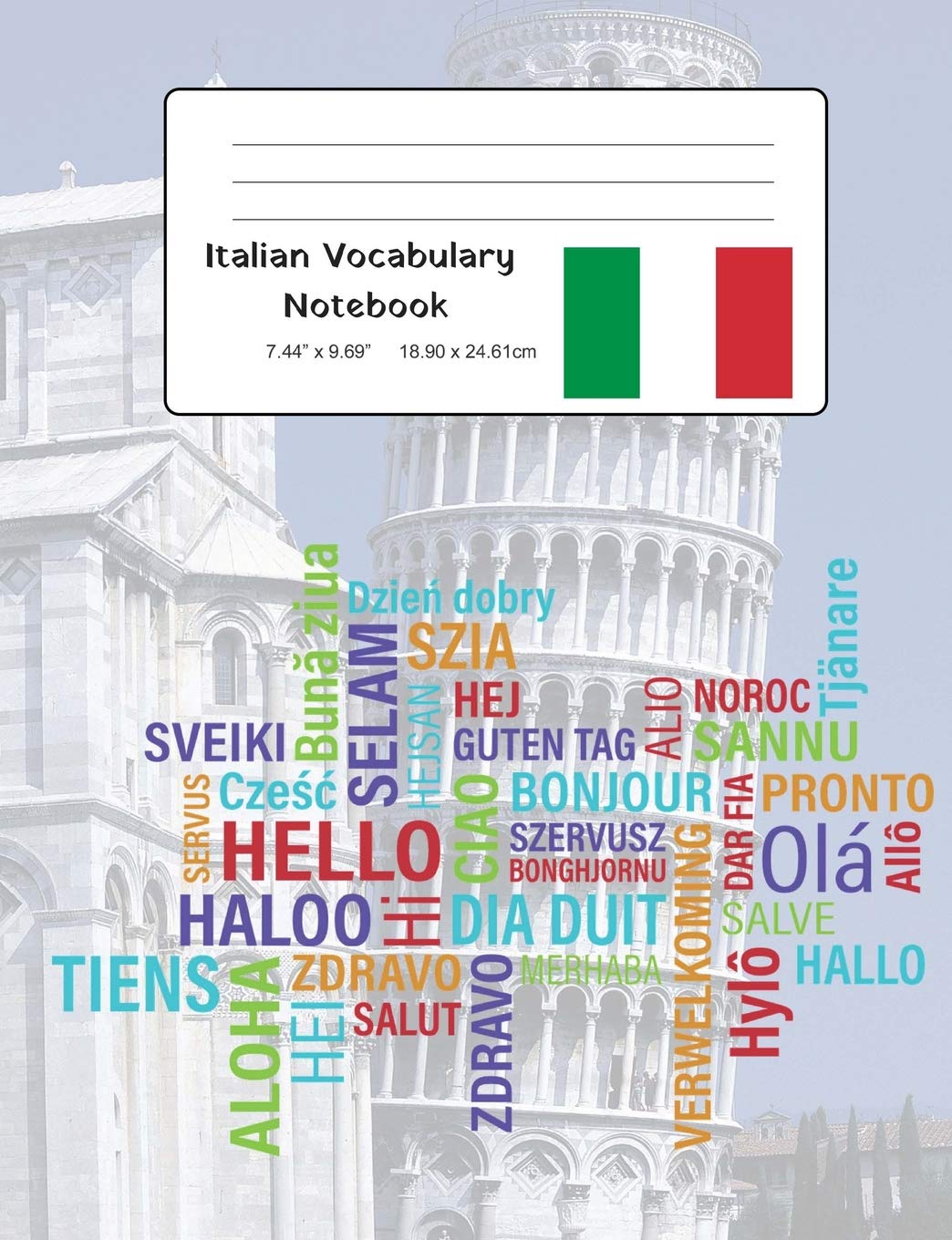 Italian Vocabulary Notebook: Split page layout for easy and consistent notation and revision of Italian language vocabulary items (Foreign Language Study Vocabulary Notebooks)