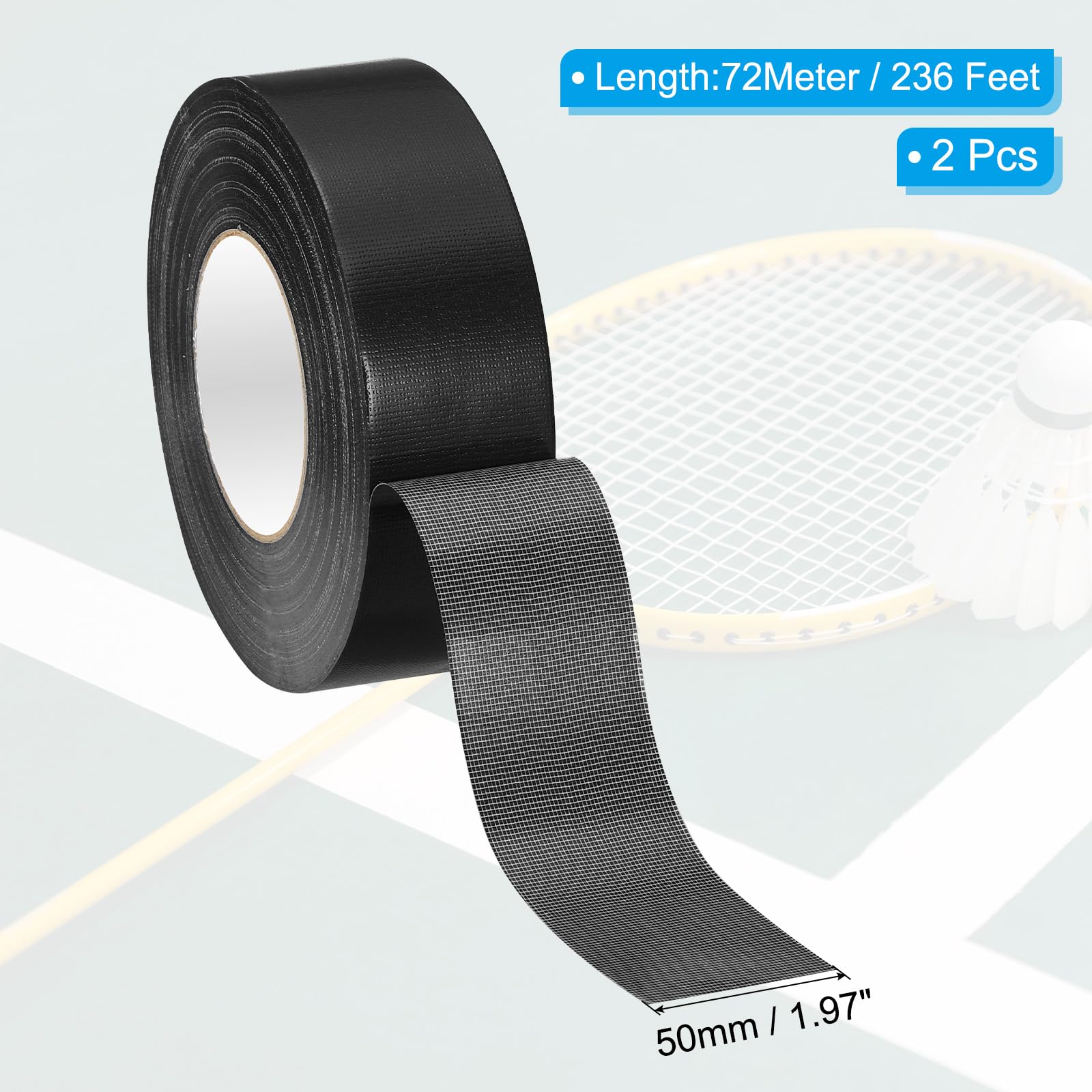 PATIKIL Pickleball Court Tape 2 in x 236ft - Image 2