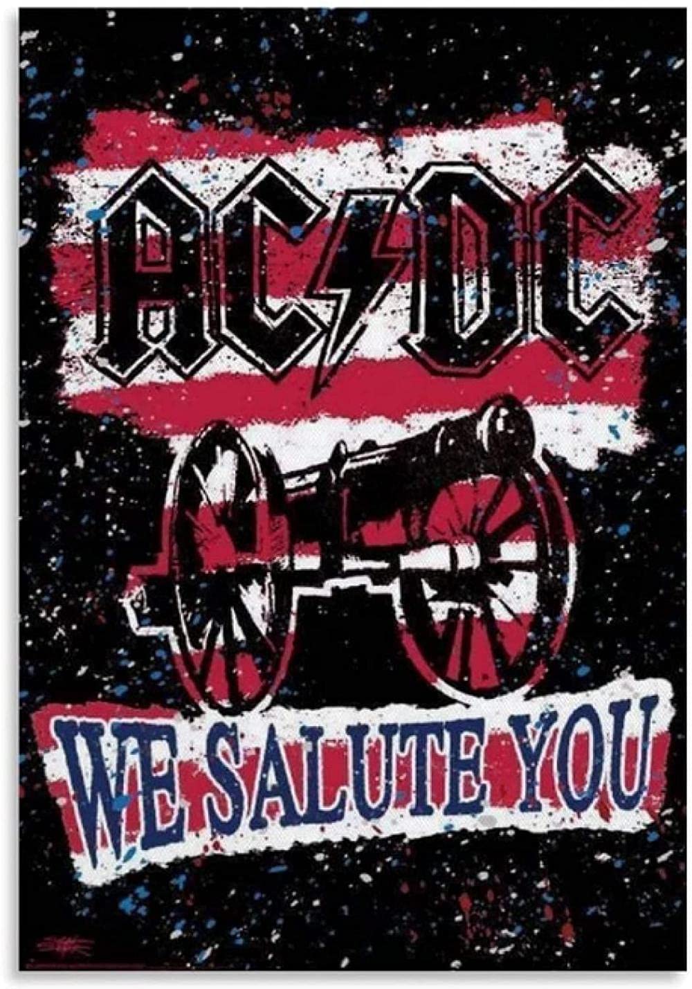 ERUZO Adult 5D Diamond Painting Set ACDC Art Crafts for Home Wall Decoration 30x40cm