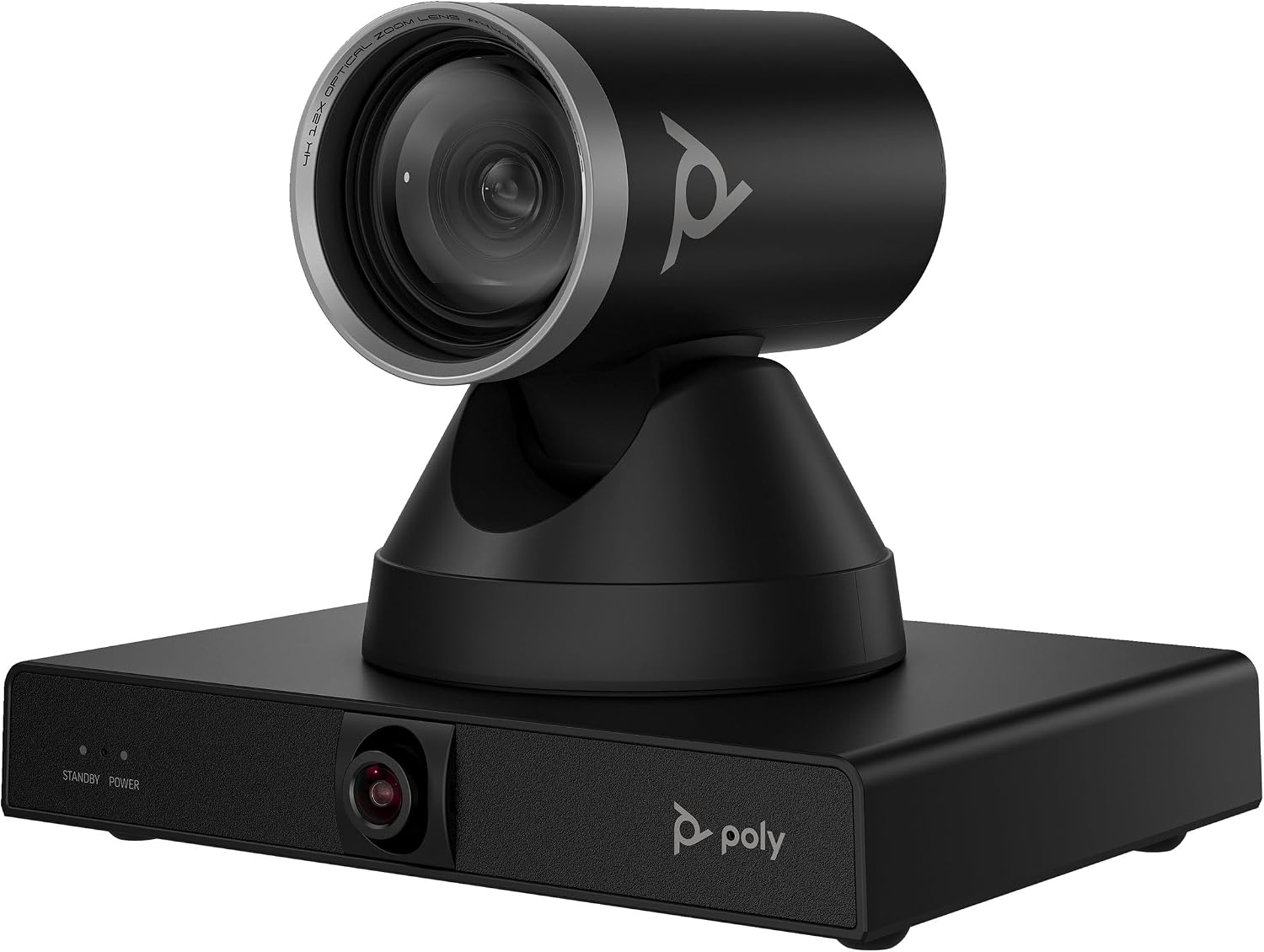 Poly Studio E60 - Conference Camera - PTZ - Colour - 2 x 8 MP - 3840 x 2160-4K UHD (3840 x 2160), 2160p - Audio - LAN - USB - DC 12 V/PoE Plus - TAA Compliant