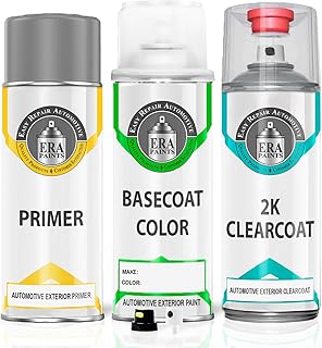 ERA Paints 317/WA885T/GOP - Dark Mahagony Mica for SAAB Exact Match Automotive Touch Up Paint Spray - 2K Premium Kit