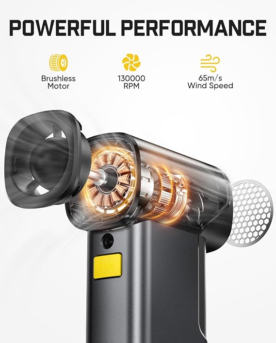 Fanttik B10 Pro Max Electric Air Duster & K2 Ultra 7.4V Power Drill